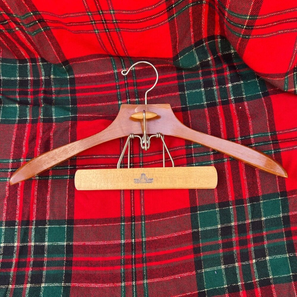Vintage Harmony House Wooden Suit Hanger Great Condition